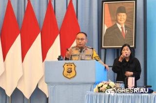 Rilis Akhir Tahun 2025, Polda Riau Catat Penurunan Kejahatan dan Penguatan Green Policing