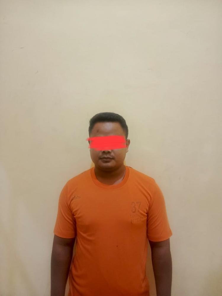 Janji Di Tepati Polsek Pangean, Noverman Melayu: "Terimakasih Pak Kapolsek, Hukum Harus Tegak Lurus