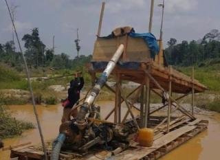 Polsek Kuantan Mudik Diminta Segera Menindak Aktivitas PETI di Sekitar Arena Venue Dayung Kebun Nopi