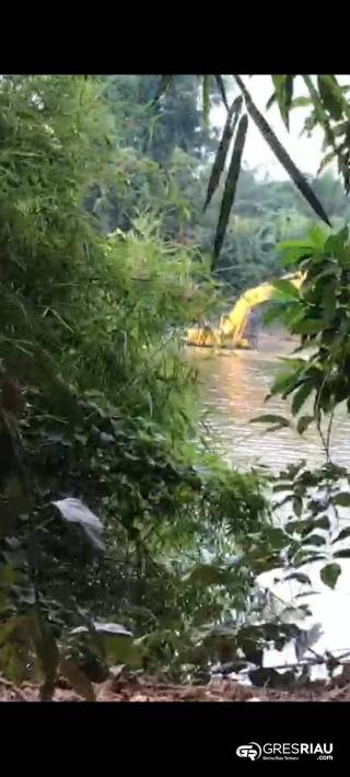 Massa Desa Padang Sawah Tolak Galian C: Kapolsek Kampar Kiri Akui Belum Ada Pemberitahuan Legalitas!: Aktivis Kampar Pinta Kaji Ulang!