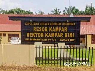 Kapolsek Kampar Kiri: Tudingan Bekingan adalah Upaya Menyudutkan Pihak Kepolisian