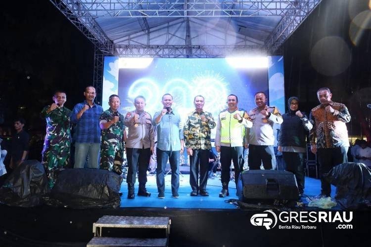 Wako Agung Nugroho Pastikan Pekanbaru Kondusif pada Malam Tahun Baru 2026