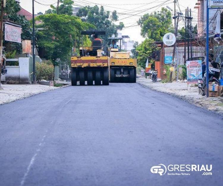 Pemko Pekanbaru Lanjutkan Perbaikan Jalan, Tak Hanya Fokus Pusat Kota