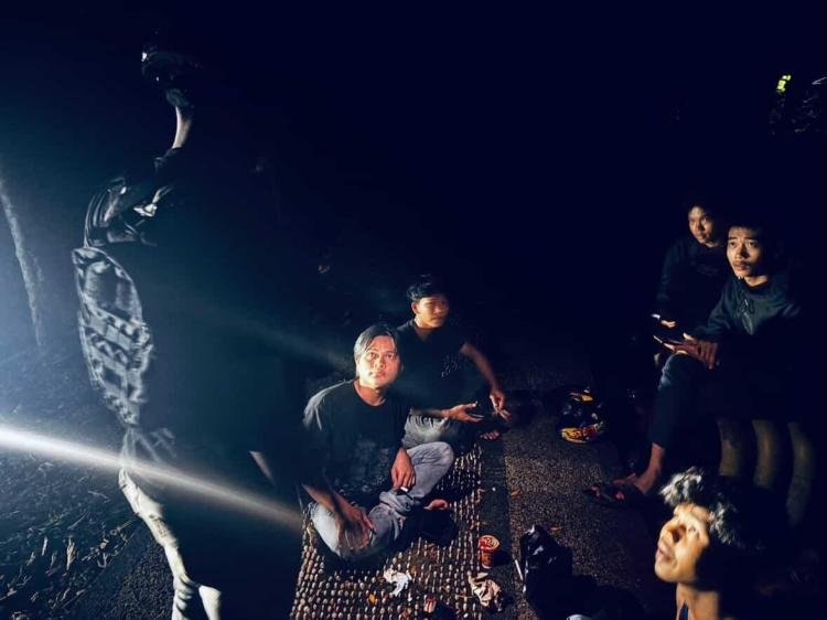 Tim RAGA Polres Kuansing Melaksanakan Patroli Cipkondusif, Situasi Kota Taluk Kuantan Aman dan Kondusif