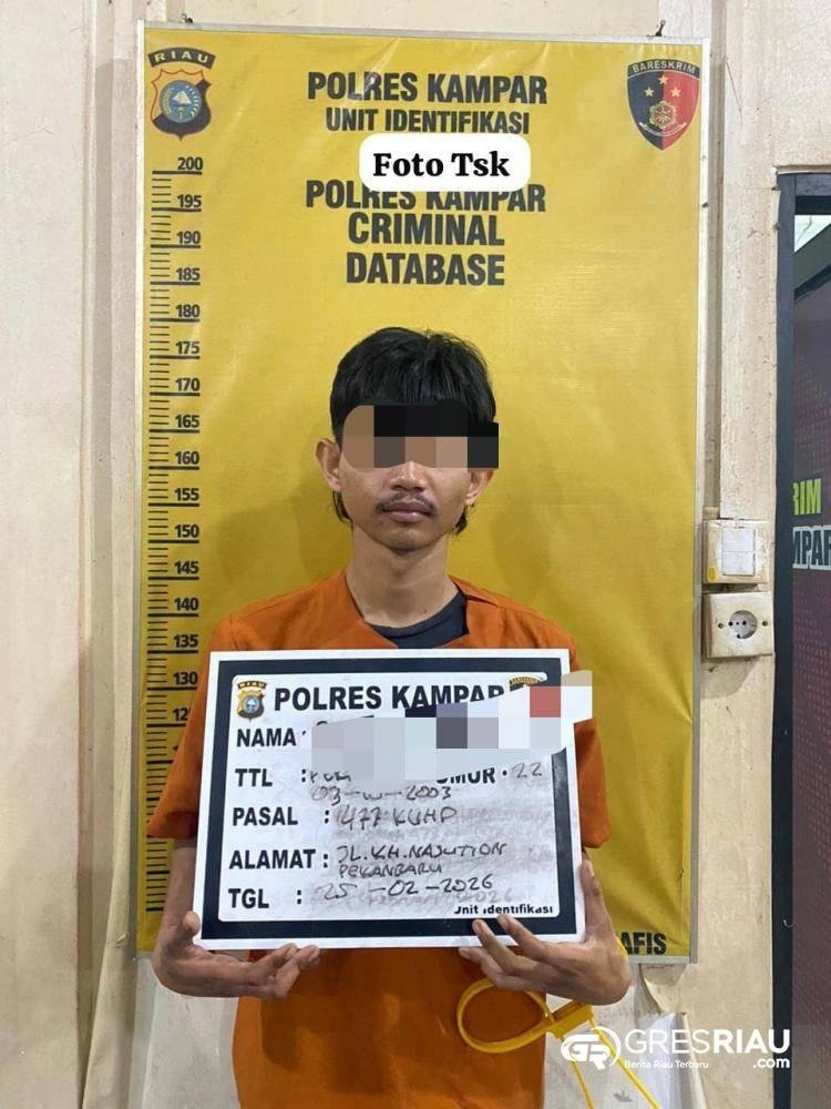 BREAKING NEWS!Polres Kampar Berhasil Tangkap Pelaku Curanmor di Pekanbaru!
