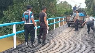 Jembatan Merah Putih Presisi Desa Sangau Segera Diresmikan, Bukti Nyata Kepedulian Polri