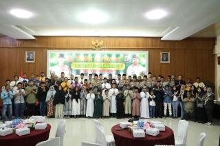 Kapolres Kuansing Buka Puasa Bersama Insan Pers dan Anak Yatim