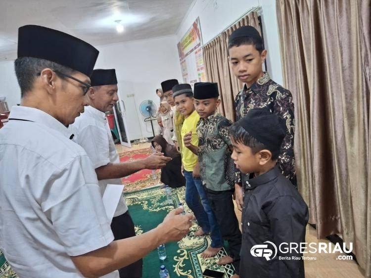 Polsek Kampar Kiri Gelar Buka Puasa Bersama dan Santunan Anak Yatim, Gebrak Solidaritas dan Kasih Sayang di Bulan Ramadhan