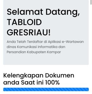 Akun E-wartawan Hilang Dicuci, Kominfo Kampar Canangkan Masah Sanggah Terkait Verifikasi Manual dan Google Form