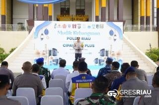 Polda Riau Lepas Keverangkatan Mudik Kebangsaan: PEKANBARU–SUMBAR dan PEKANBARU–SUMUT