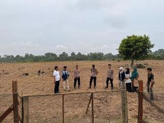 Polsek Cerenti Bergerak Dukung Asta Cita Presiden, Desa Sikakak Siap Jadi Lahan Ketahanan Pangan Jagung Pipil