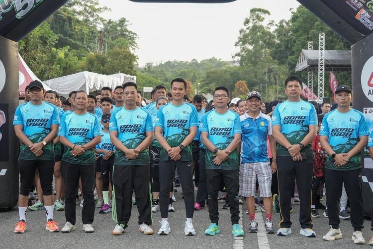 Ribuan Peserta Meriahkan Polres Kuansing Fun Run 2026, Bertabur Ratusan Doorprize Menarik