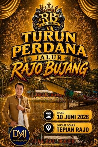 Turun Perdana Jalur Rajo Bujang Siap Meriahkan Pacu Jalur 2026 