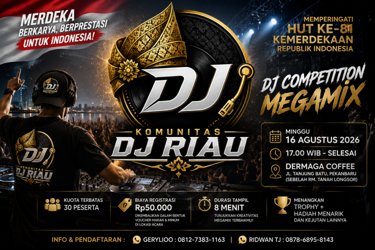 Dermaga Coffee Jadi Arena DJ Competition Megamix Sambut Kemerdekaan RI