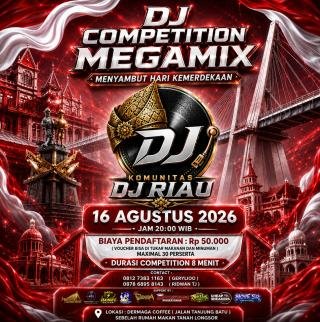 Saksikan di Dermaga Coffee, Competition Megamix pada 16 Agustus Ini