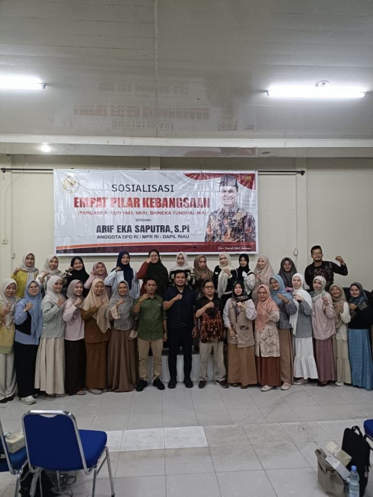 Empat Pilar Kebangsaan Jadi Bekal Generasi Muda, Pascasarjana FKIP Unri Gelar Sosialisasi Bersama DPD RI