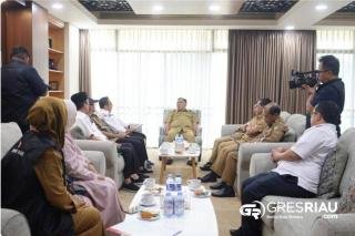 Terima PMI Riau, SF Hariyanto Dorong Apresiasi untuk Pendonor dan Relawan