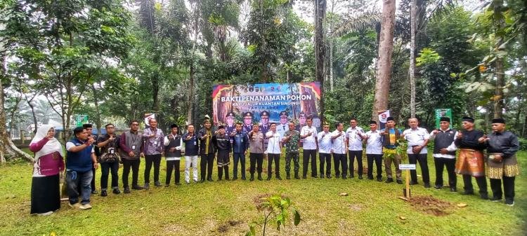 BAKTI PENANAMAN POHON KAYU JALUR 2026, DUBALANG BATANG KUANTAN SINGINGI PERINGATI HUT KUANSING KE-27