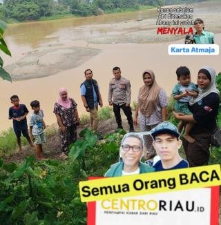 Info Diduga Keliru, Polisi Tidak Temui Aktivitas PETI di Aliran Sungai Kuantan Simandolak 